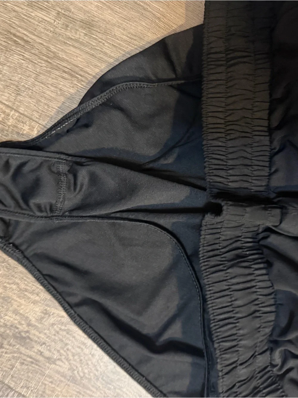 all in motion Black Women's Athletic Shorts with Reflective Trim